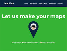Tablet Screenshot of mapfact.com